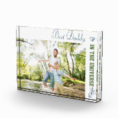 カスタム写真最高のDaddy in the Universe フォトブロック (右)