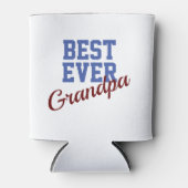カスタム写真最高のEver Grandpa 缶クーラー (正面)