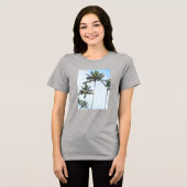 カスタム写真最高のMom Ever （自分の写真を追加） トライブレンドＴシャツ (正面全面)