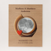 カスタム写真木枠 ジグソーパズル (縦)