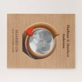 カスタム写真木枠 ジグソーパズル (横)