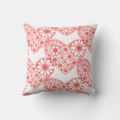 カスタム写真母バレンタインデー クッション (裏面)