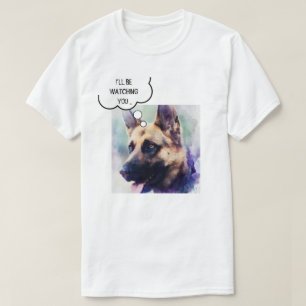 カスタム写真漫画のバブルGSDを見ている Tシャツ