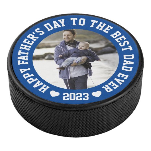 カスタム写真父の日 アイスホッケーパック (3/4)