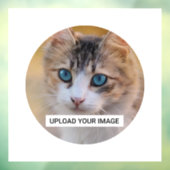 カスタム写真猫ペットショップ ウィンドウサイン (シート3)