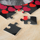 カスタム写真真の愛バレンタイン ジグソーパズル (側面)