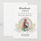 カスタム写真科 招待状 (正面/裏面)