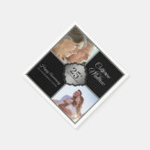 カスタム写真第25回記念ナプキンス スタンダードカクテルナプキン (角)