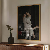 カスタム写真結婚の歌 ポスター