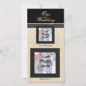 カスタム写真結婚カードクラシック、フォトカード (正面)