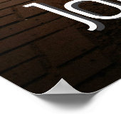 カスタム写真結婚歓迎ポスター ポスター (角)