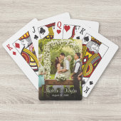 カスタム写真結婚記念日のお願い トランプ