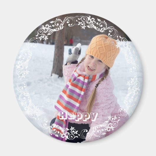 カスタム写真自分で作成 | マグネット (正面)