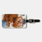 カスタム写真荷物タグ ラゲッジタグ (正面横)