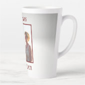 カスタム写真記念日ラテマグカップ カフェラテマグ (右)