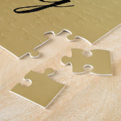 カスタム写真記念日 ジグソーパズル (側面)