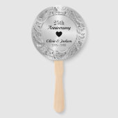 カスタム写真記念日 ハンドファン (正面)