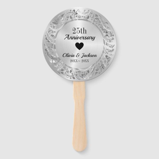 カスタム写真記念日 ハンドファン (正面)