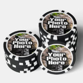 カスタム写真記念 ポーカーチップ (積み重ね)