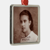 カスタム写真記念 メタルオーナメント (右)