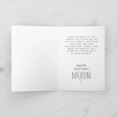 カスタム写真誕生日カード シーズンカード (内部)