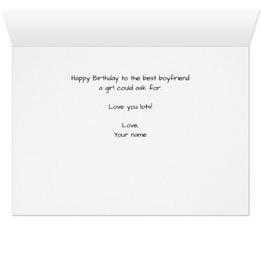 カスタム写真誕生日 (内部横(下))