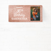 カスタム写真誕生日 横断幕 (インサイチュ)