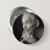 カスタム写真追悼式 缶バッジ (正面&裏面)