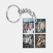 カスタム写真集書家 キーホルダー (正面左)