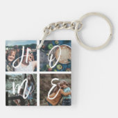 カスタム写真集書家 キーホルダー (裏面)