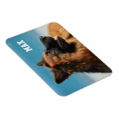 カスタム写真1名家族の写真 マグネット (右側)