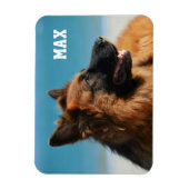 カスタム写真1名家族の写真 マグネット (縦)