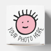 カスタム写真10 x SQUARE FAVOR BOX空白のテンプレート フェイバーボックス (上部)