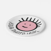 カスタム写真12 7インチパーティー紙プレートテンプレート ペーパープレート (アングル)