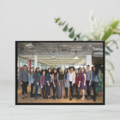 カスタム写真2026年カレンダーデスクカレンダー シーズンカード (スタンド正面)