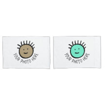 カスタム写真2 x標準PILLOLCASEテンプレート