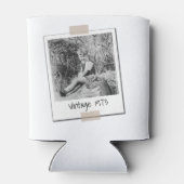 カスタム写真30th 40th 50th Birthday Partyお気に入り 缶クーラー (裏面)