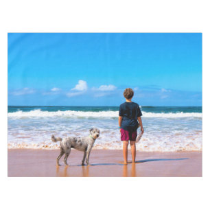 カスタム写真 – あなたのデザイン – 愛するペット  テーブルクロス