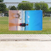 カスタム写真 – あなたのデザイン – 愛するペット  横断幕 (インサイチュ)