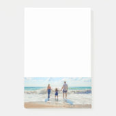 カスタム写真 – あなた自身のデザイン – 夏休み ポストイット (正面)