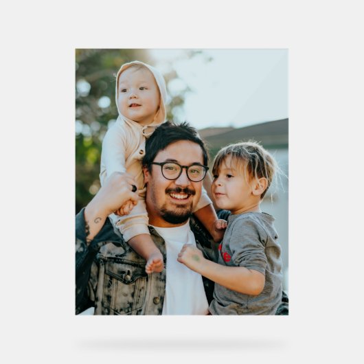 カスタム写真 アクリルサイン (正面)