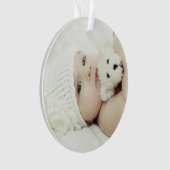カスタム写真 オーナメント (正面)
