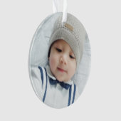 カスタム写真 オーナメント (正面)