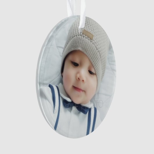 カスタム写真 オーナメント (正面)