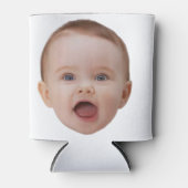 カスタム写真、カスタム顔 缶クーラー (正面)