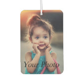 カスタム写真 カーエアーフレッシュナー (正面)