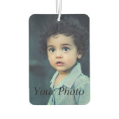 カスタム写真 カーエアーフレッシュナー (裏面)