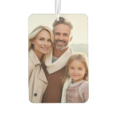 カスタム写真 カーエアーフレッシュナー (裏面)