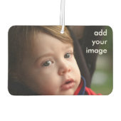 カスタム写真 カーエアーフレッシュナー (裏面)