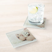 カスタム写真 ガラスコースター (アングル)